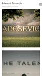 Mobile Screenshot of edwardtabacchi.com
